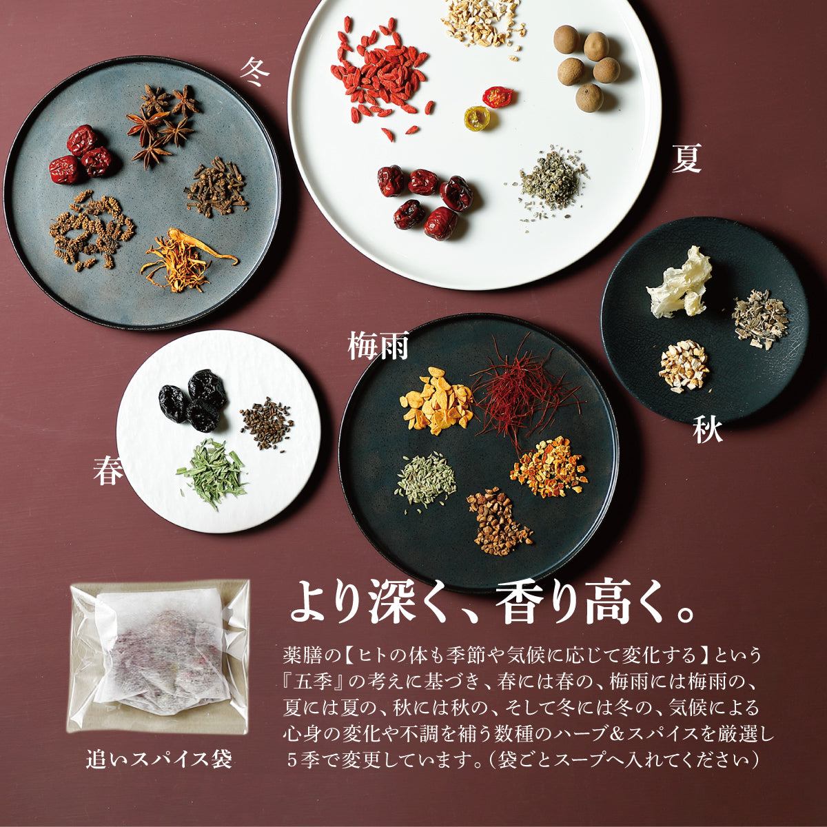 薬膳ブイヨンキノコ鍋