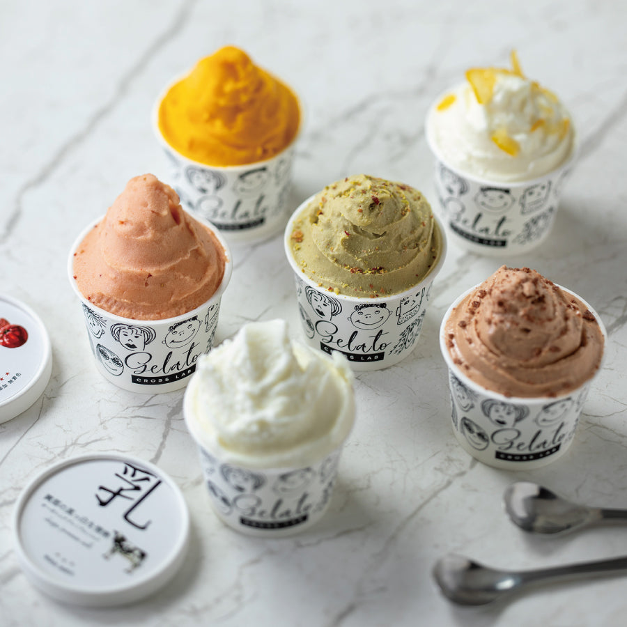 無添加イタリアンジェラート 盛合せ【6個】 – &CROSS