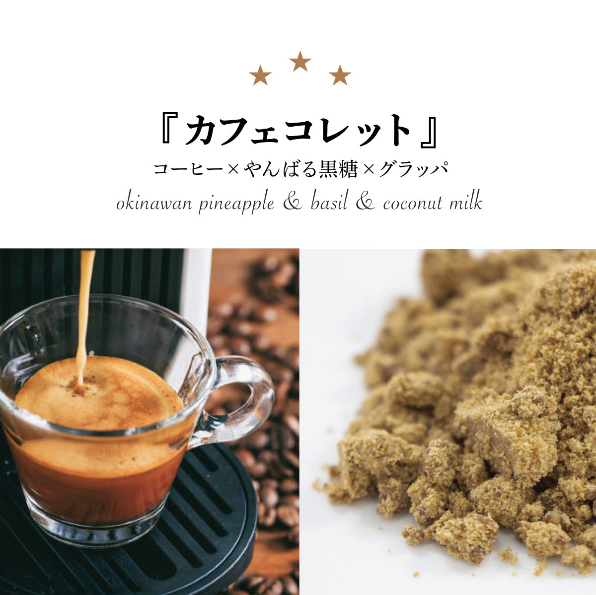 やんばる黒糖×コーヒー【6個】無添加ジェラート